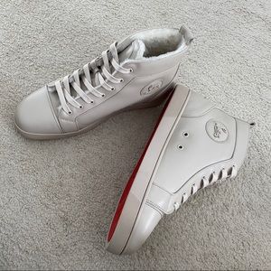 New Louboutin high top men sneaker